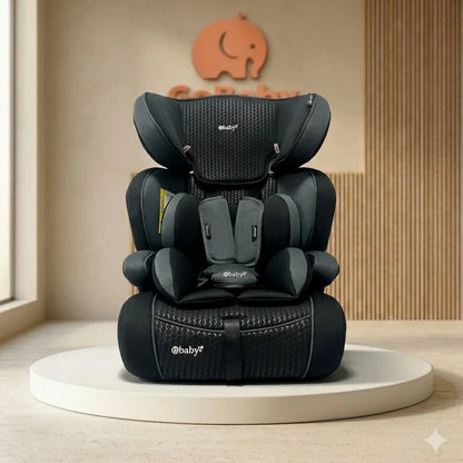 Silla de Auto para Niño Sage Ebaby EB579 – Elevador con Respaldo Alto y Textura Panal 3D
