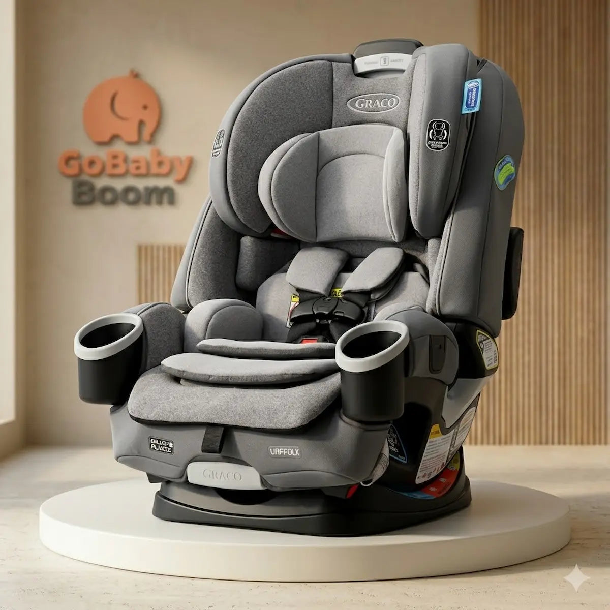 Silla de Auto Graco 4Ever DLX SnugLock 4-in-1 - 10 Años de Seguridad | GoBaby Boom