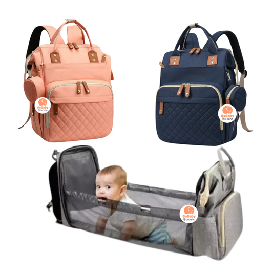 Pañalera Morral Cambiador + Bolsito