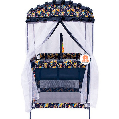 Corral Cuna Estampado Estilo Camping