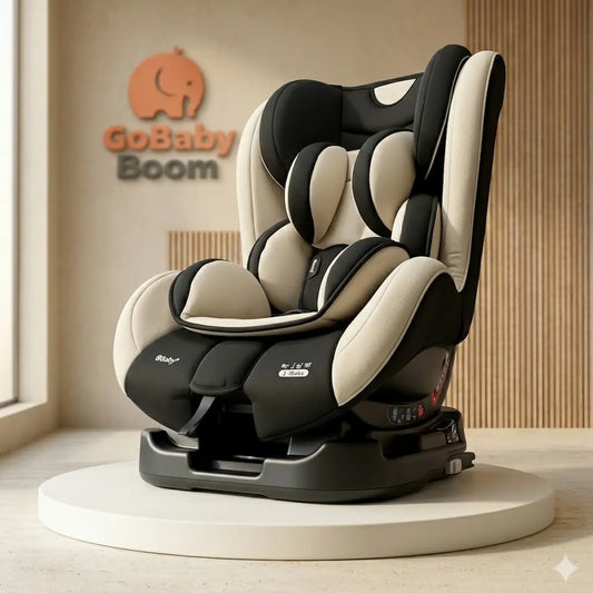 Silla de Carro Ebaby Diamond 575 con Base y Arnés de 5 Puntos