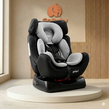 Silla de Carro Priori Focus – Grupo 0, 1 y 2 – Arnés de 5 Puntos