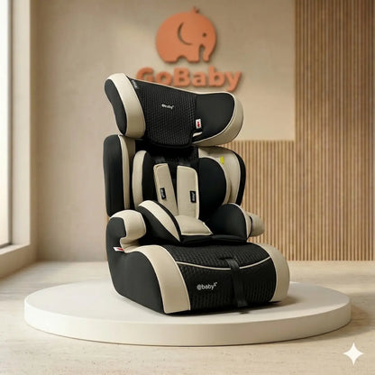 Silla de Auto para Niño Sage Ebaby EB579 – Elevador con Respaldo Alto y Textura Panal 3D