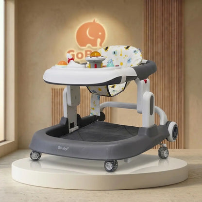 Caminador Premium 2 en 1 con Música y Saltarín – Se Convierte en Andadera