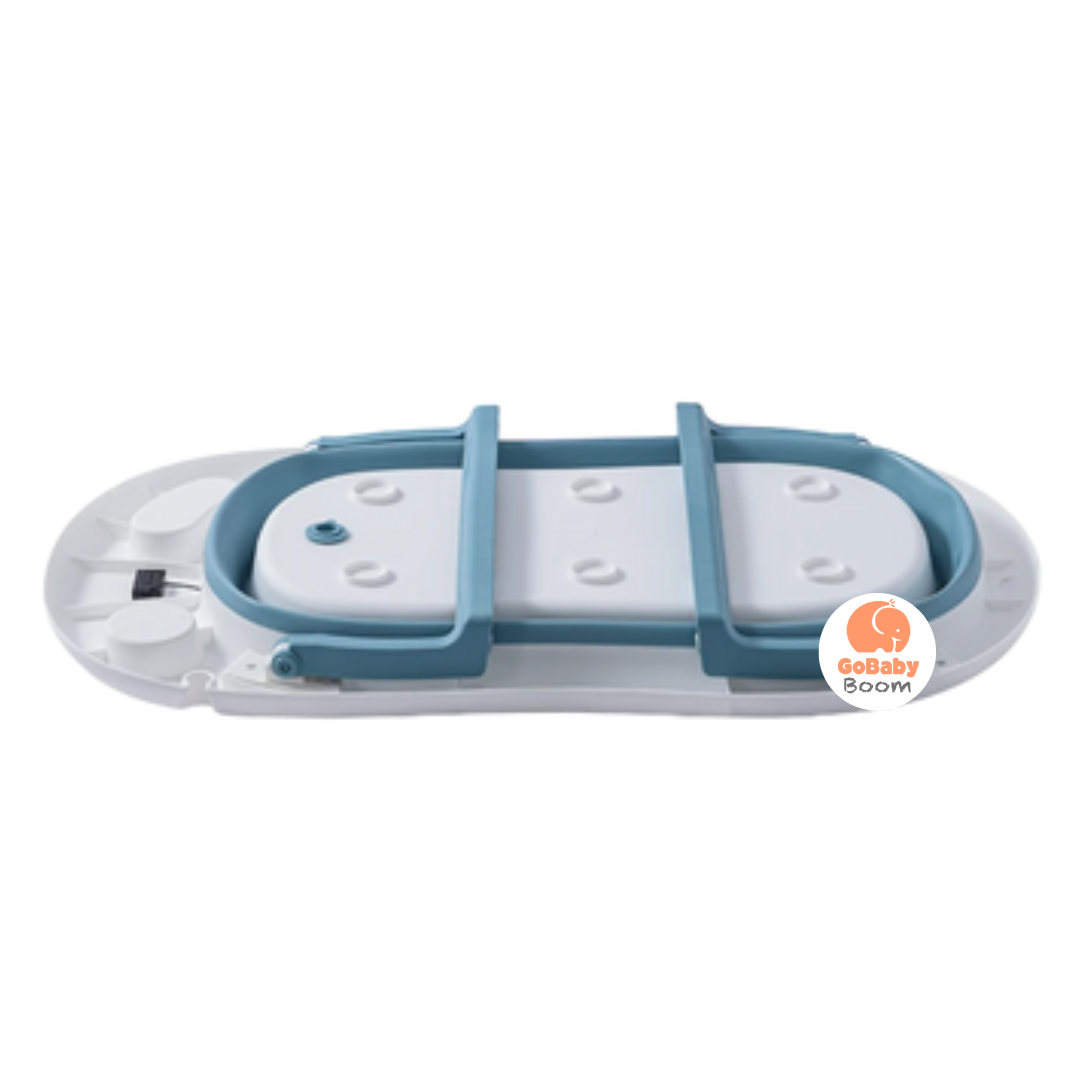 Tina para bebe Plegable Portatil + Cojin + Ducha Regadera