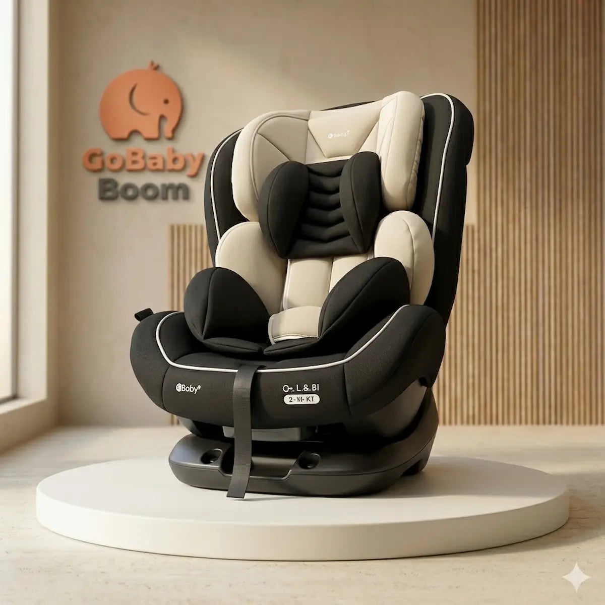 Silla de Carro Ebaby Ellis EB574 – Reclinable con Arnés de 5 Puntos