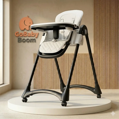Silla Comedor Premium Executive Nordic B&W - Arquitectura, Lujo y Confort | GoBaby Boom