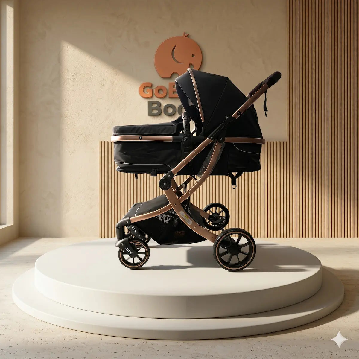 Coche Moisés Mike 2 en 1: Aluminio Aeroespacial, Plegado Ultra Compacto y Doble Amortiguación Premium