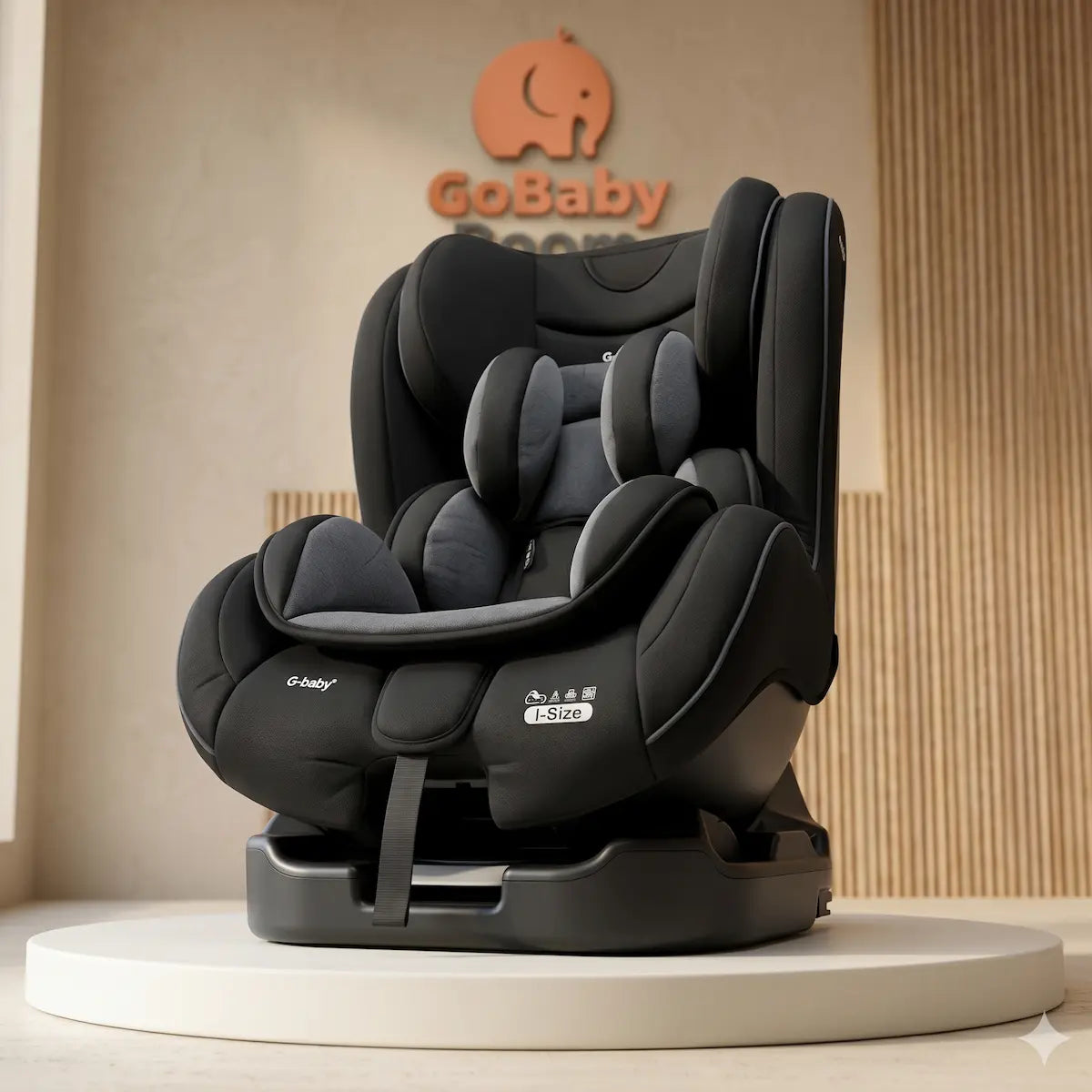 Silla de Carro Ebaby Diamond 575 con Base y Arnés de 5 Puntos