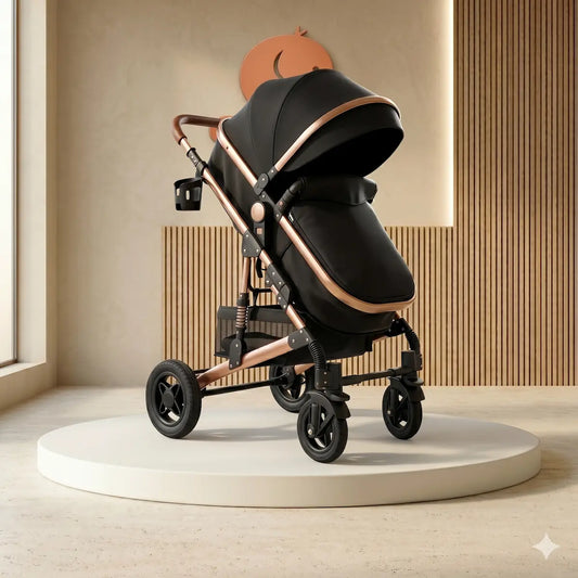 Coche Moisés Tokio 2 en 1: Edición Rose Gold, Asiento Reversible 360° y Sistema de Confort Evolutivo