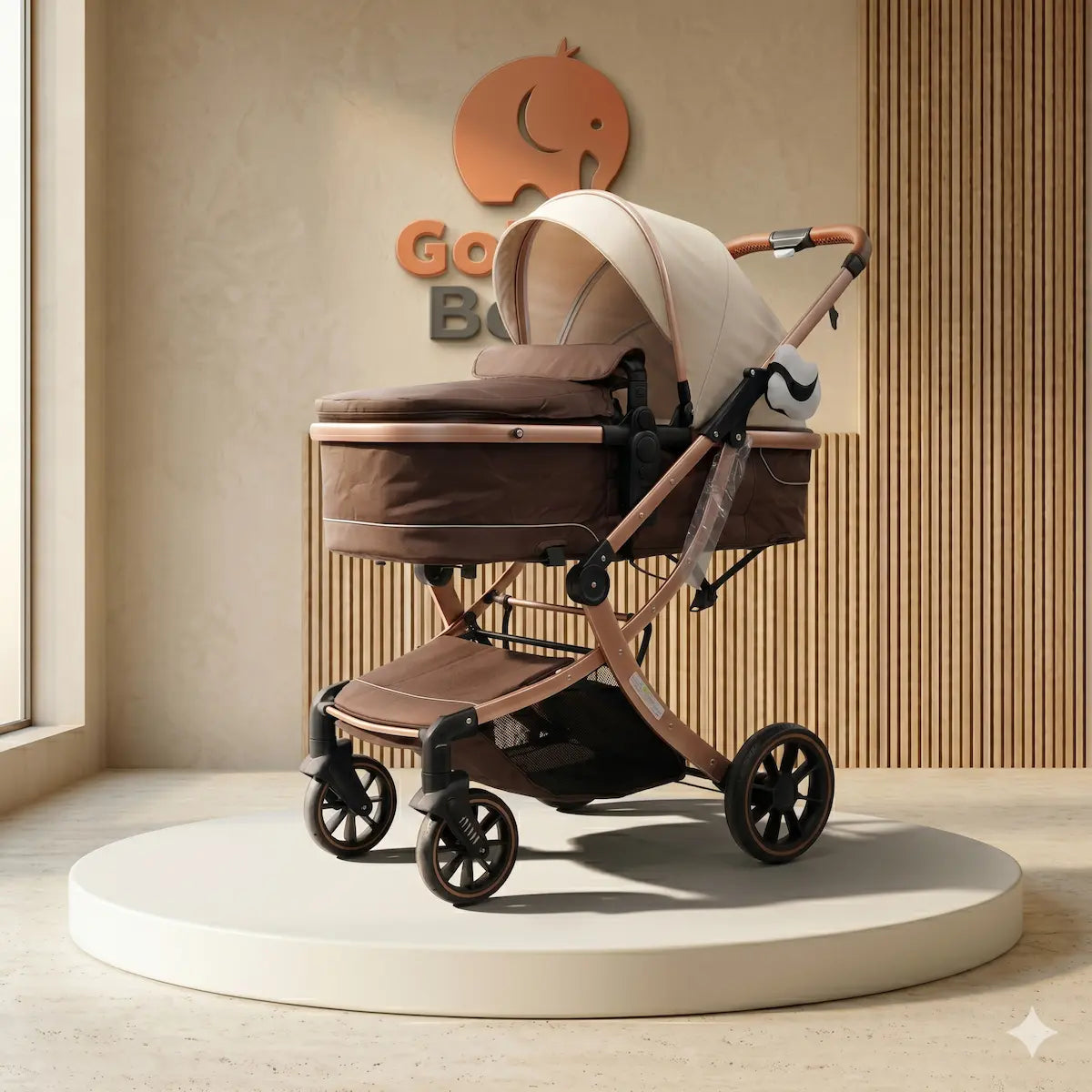 Coche Moisés Mike 2 en 1: Aluminio Aeroespacial, Plegado Ultra Compacto y Doble Amortiguación Premium