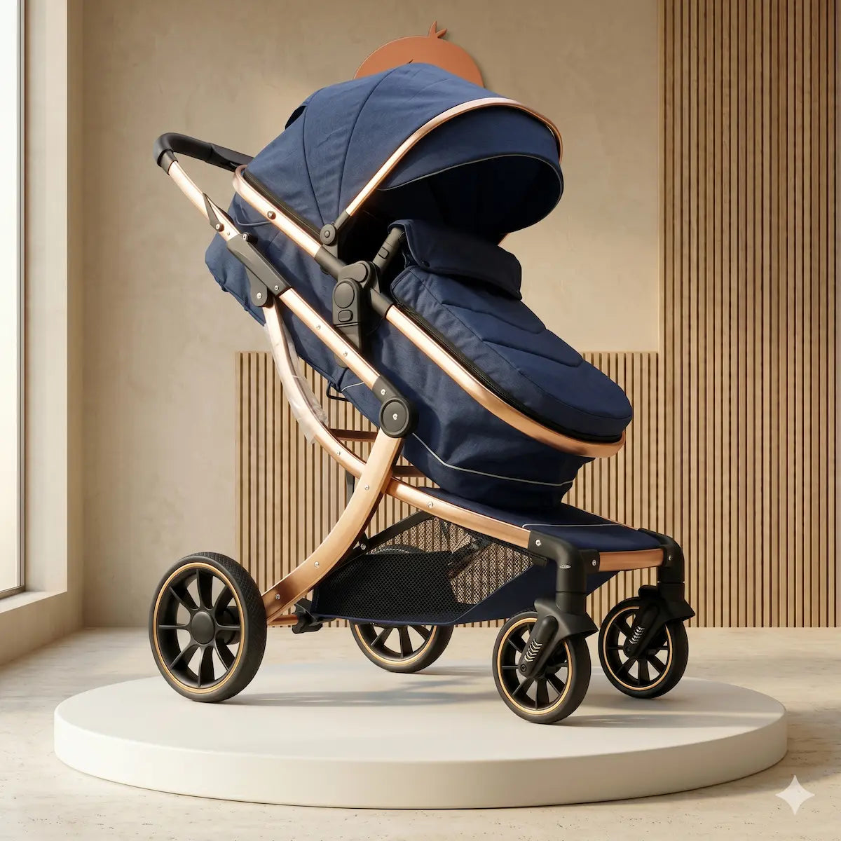 Coche Moisés Mike 2 en 1: Aluminio Aeroespacial, Plegado Ultra Compacto y Doble Amortiguación Premium