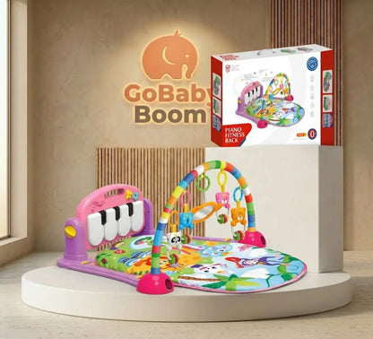 Gimnasio Musical Selva con Piano y Arco Arcoíris para Bebé – 2 Colores