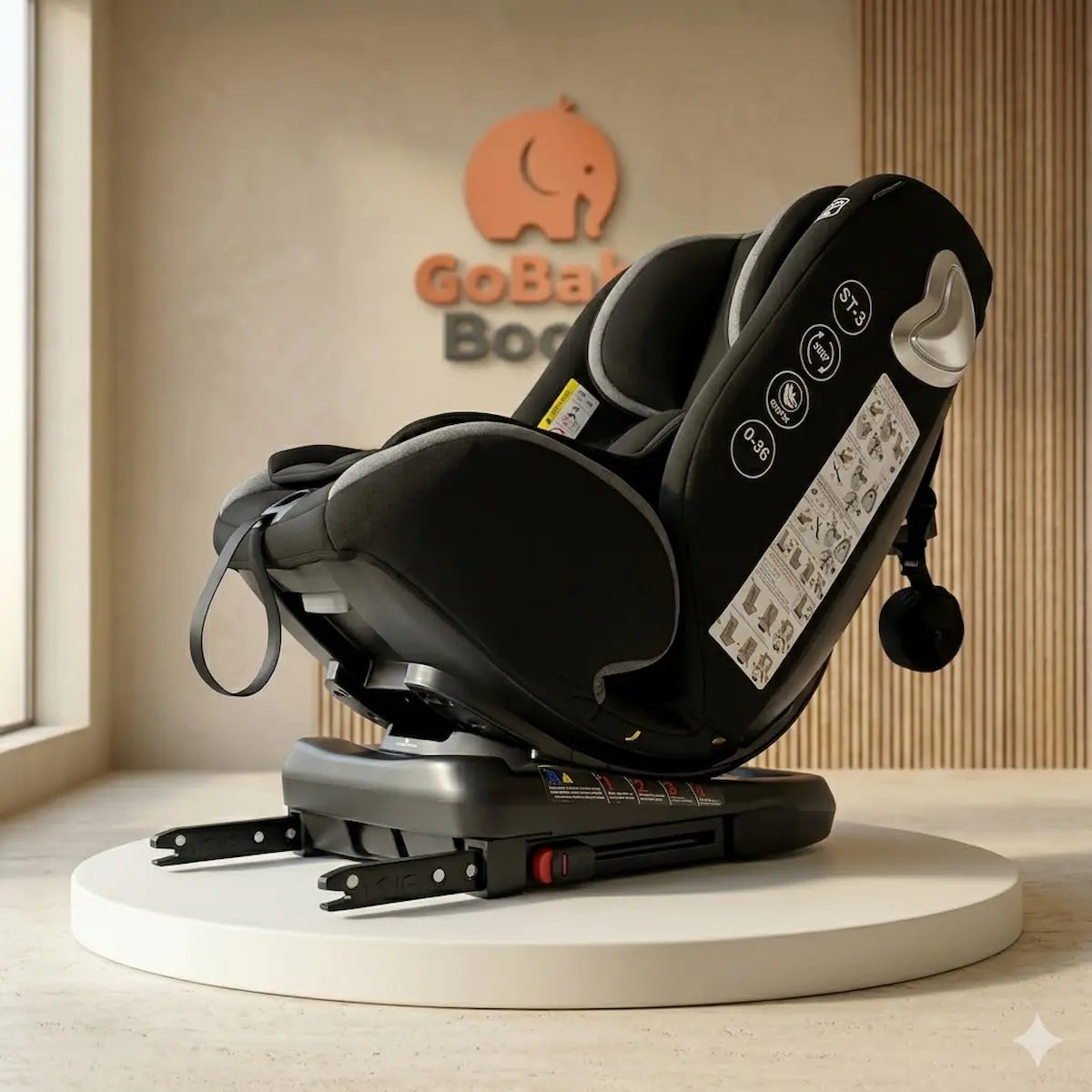 Silla de Carro Priori First Plus 360° con ISOFIX – Grupo 0/1/2/3
