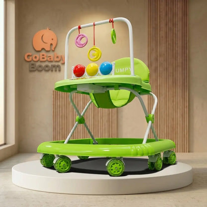 Caminador para Bebé con Sonido, Bolitas Pimpón y Bandeja de Actividades – Azul