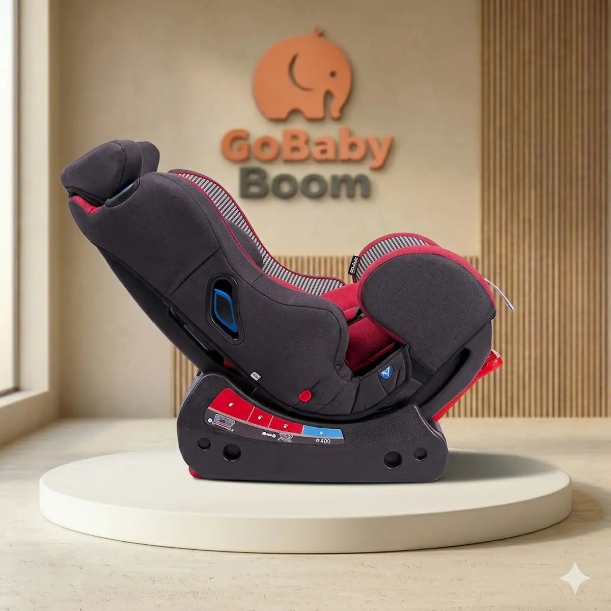 Silla de Auto para Bebé Bux Ebaby EB562-1 – Diseño Ergonómico con Panel de Seguridad Lateral
